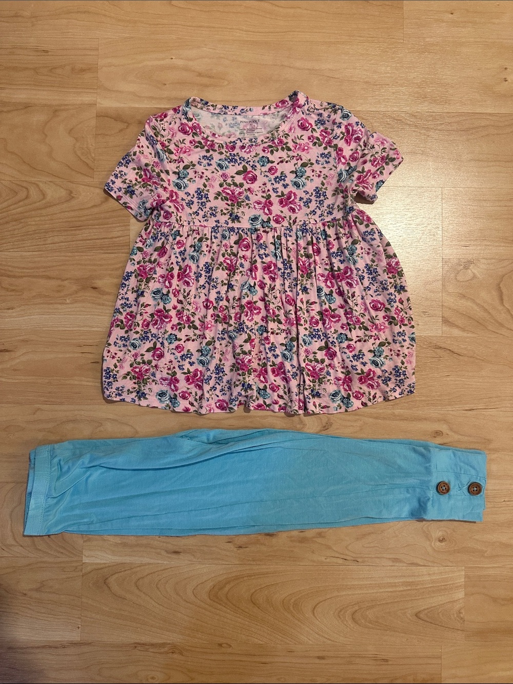 Posh Peanut Peplum Set 5T